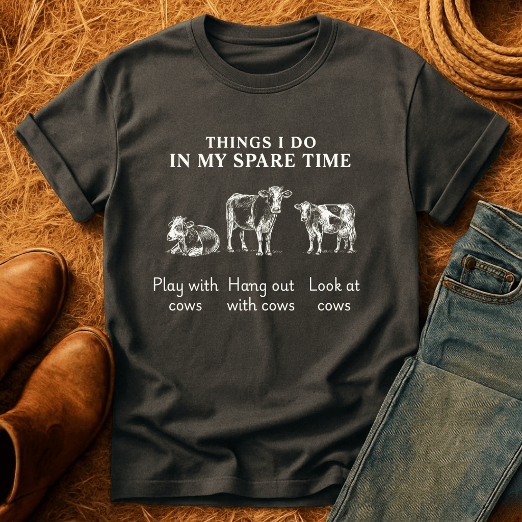Cows In Spare Time T-Shirt