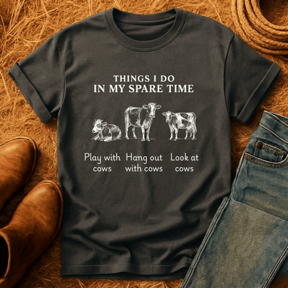Cows In Spare Time T-Shirt