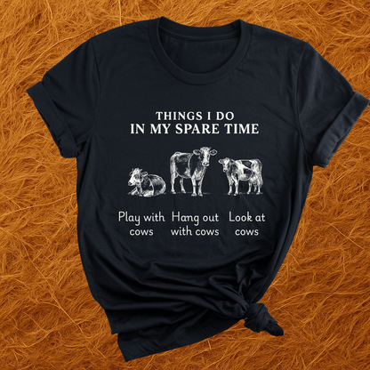 Cows In Spare Time T-Shirt