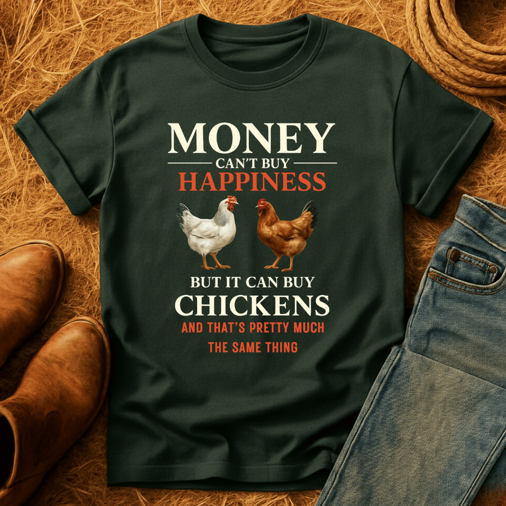 Money Can Buy Chickens T-Shirt