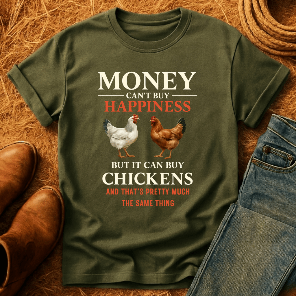 Money Can Buy Chickens T-Shirt