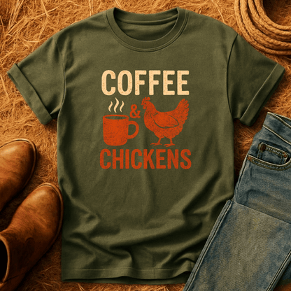 Coffee & Chickens T-Shirt