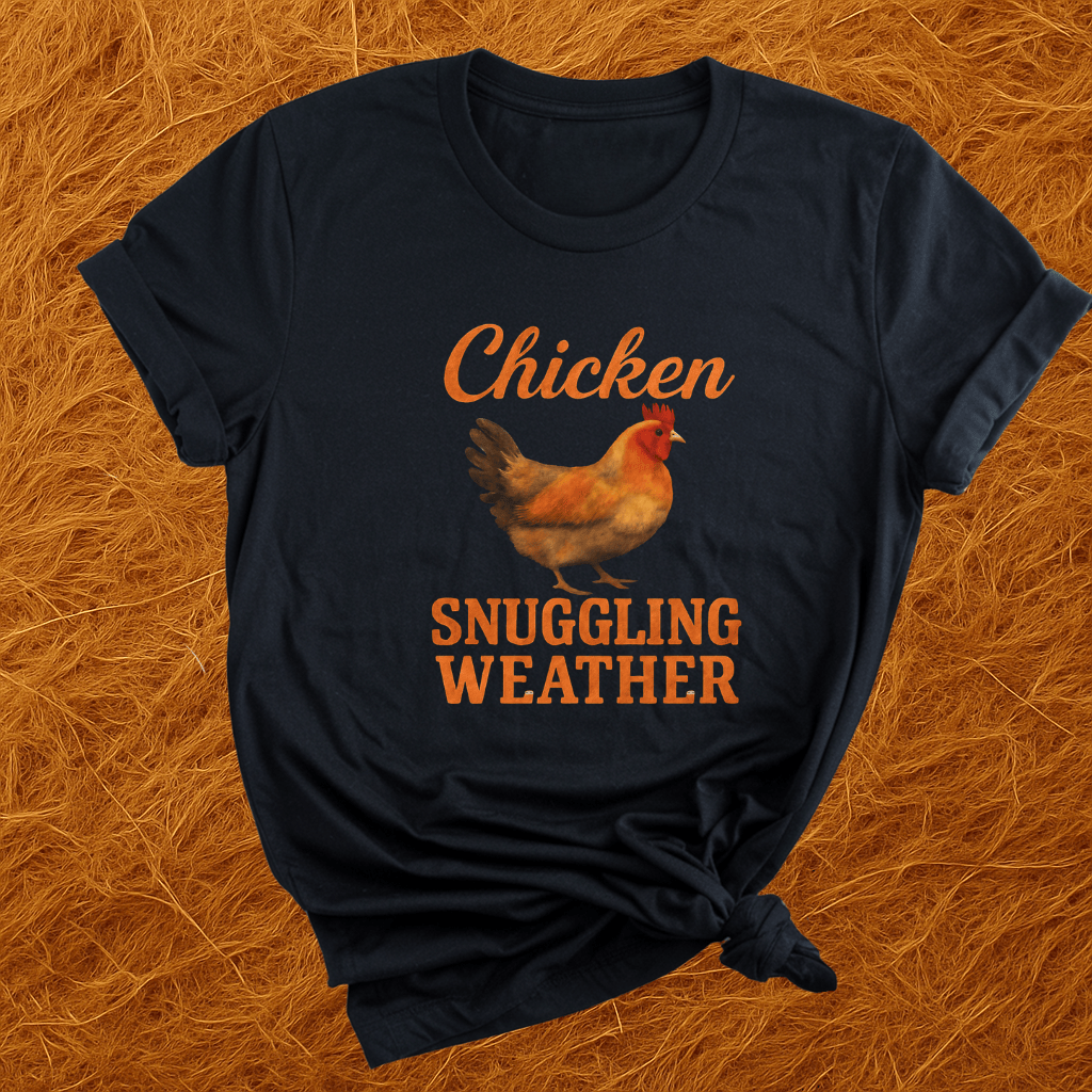 Chicken Snuggling Weather T-Shirt