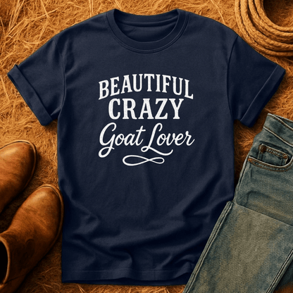 Beautiful Crazy Goat Lover T-Shirt