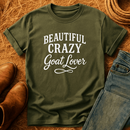 Beautiful Crazy Goat Lover T-Shirt