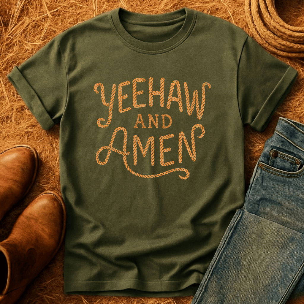 Yeehaw And Amen T-Shirt