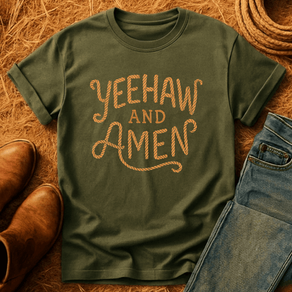 Yeehaw And Amen T-Shirt