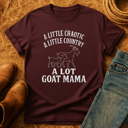 Chaotic Country Goat Mama T-Shirt