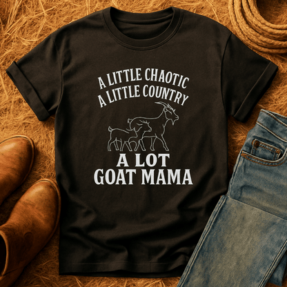 Chaotic Country Goat Mama T-Shirt