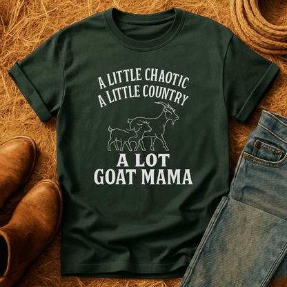 Chaotic Country Goat Mama T-Shirt
