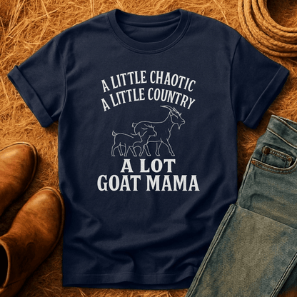 Chaotic Country Goat Mama T-Shirt