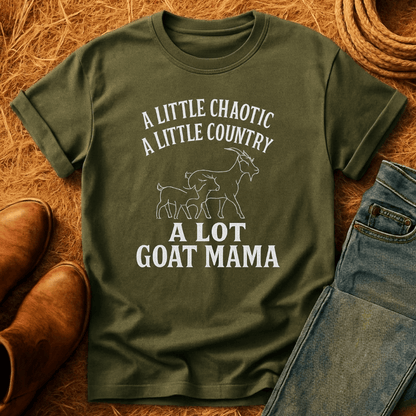 Chaotic Country Goat Mama T-Shirt