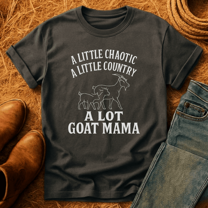 Chaotic Country Goat Mama T-Shirt