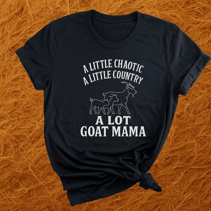 Chaotic Country Goat Mama T-Shirt
