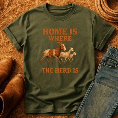 Home Is The Herd T-Shirt
