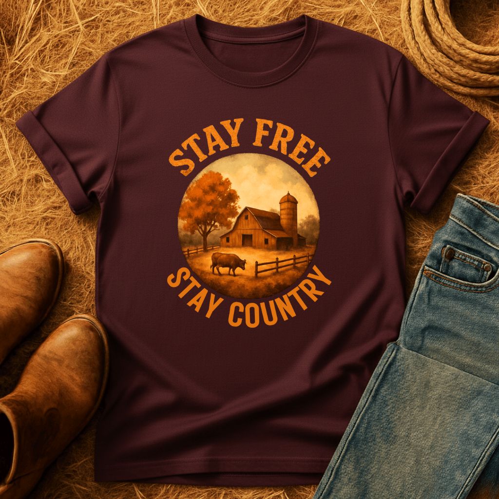 Stay Free, Stay Country T-Shirt