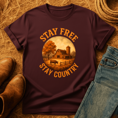 Stay Free, Stay Country T-Shirt