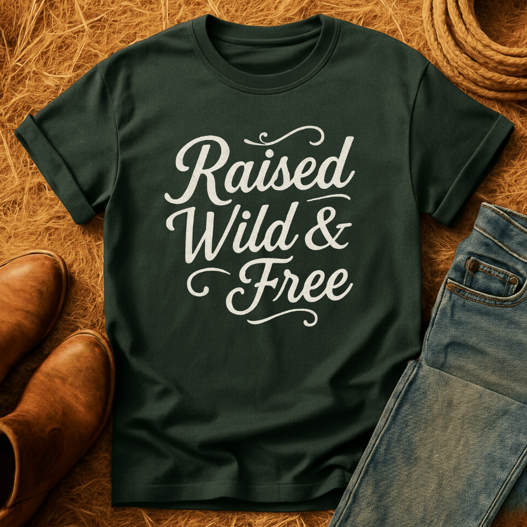 Raised Wild & Free T-Shirt
