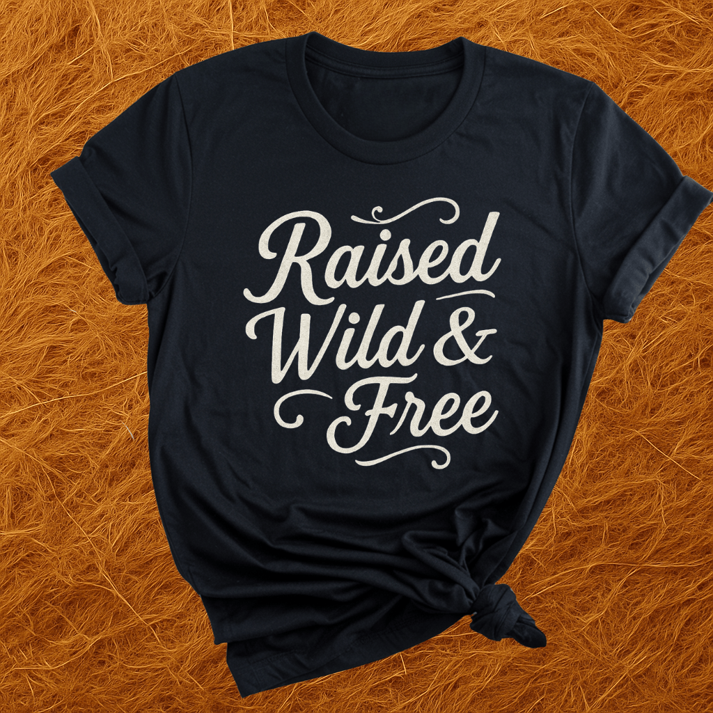 Raised Wild & Free T-Shirt