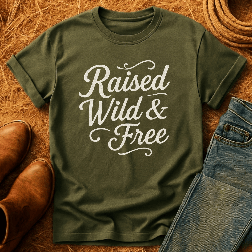 Raised Wild & Free T-Shirt