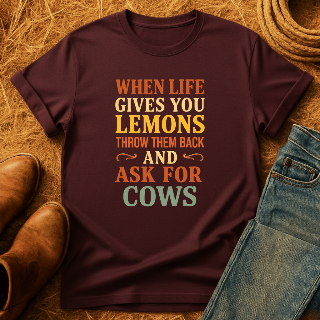 Ask For Cows T-Shirt