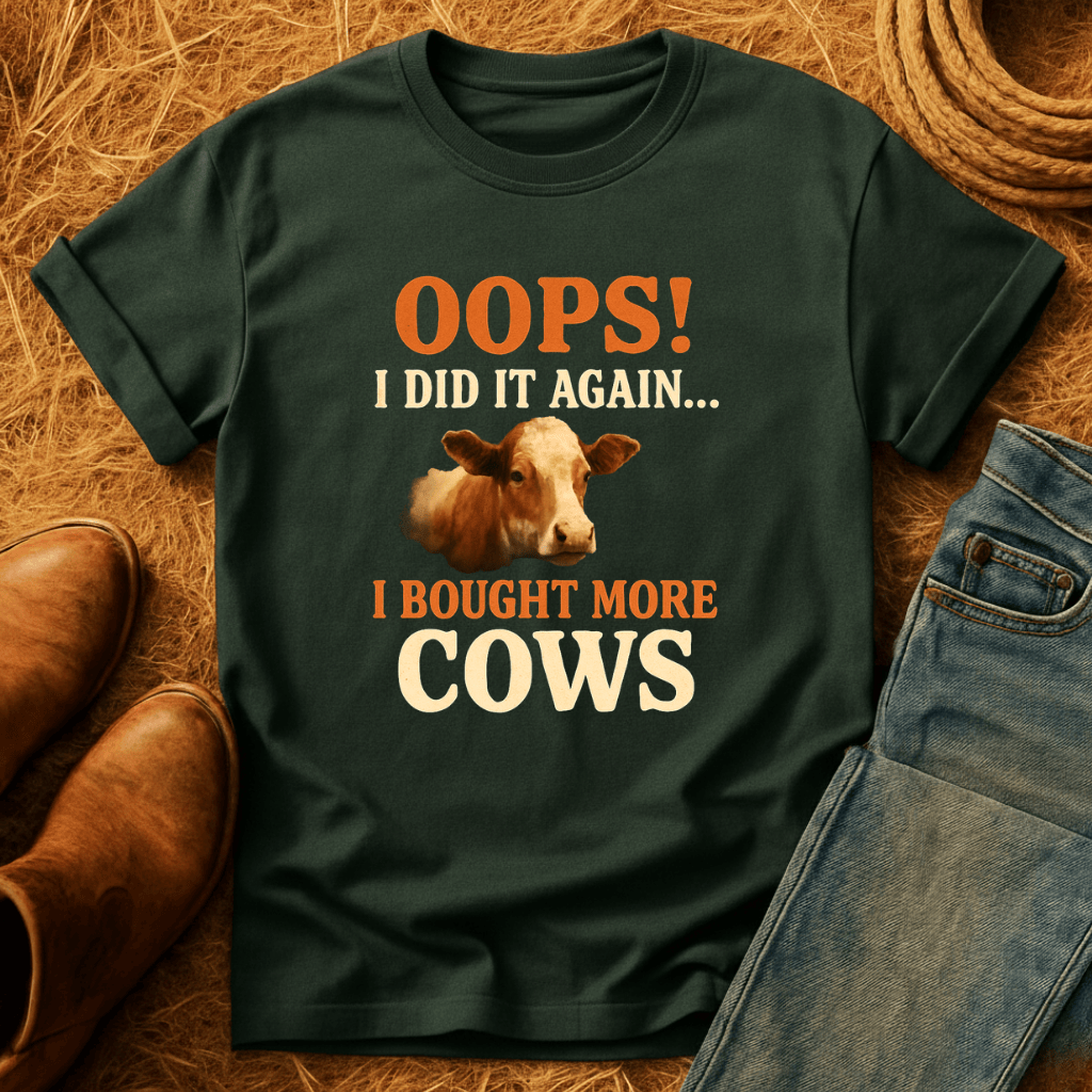 Oops! I Bought Cows T-Shirt