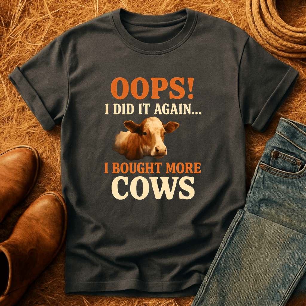 Oops! I Bought Cows T-Shirt