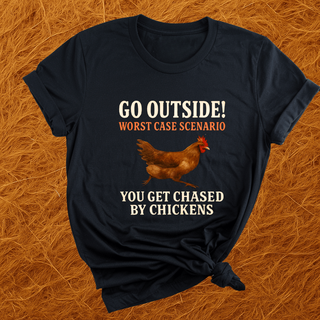Get Chased By Chickens T-Shirt
