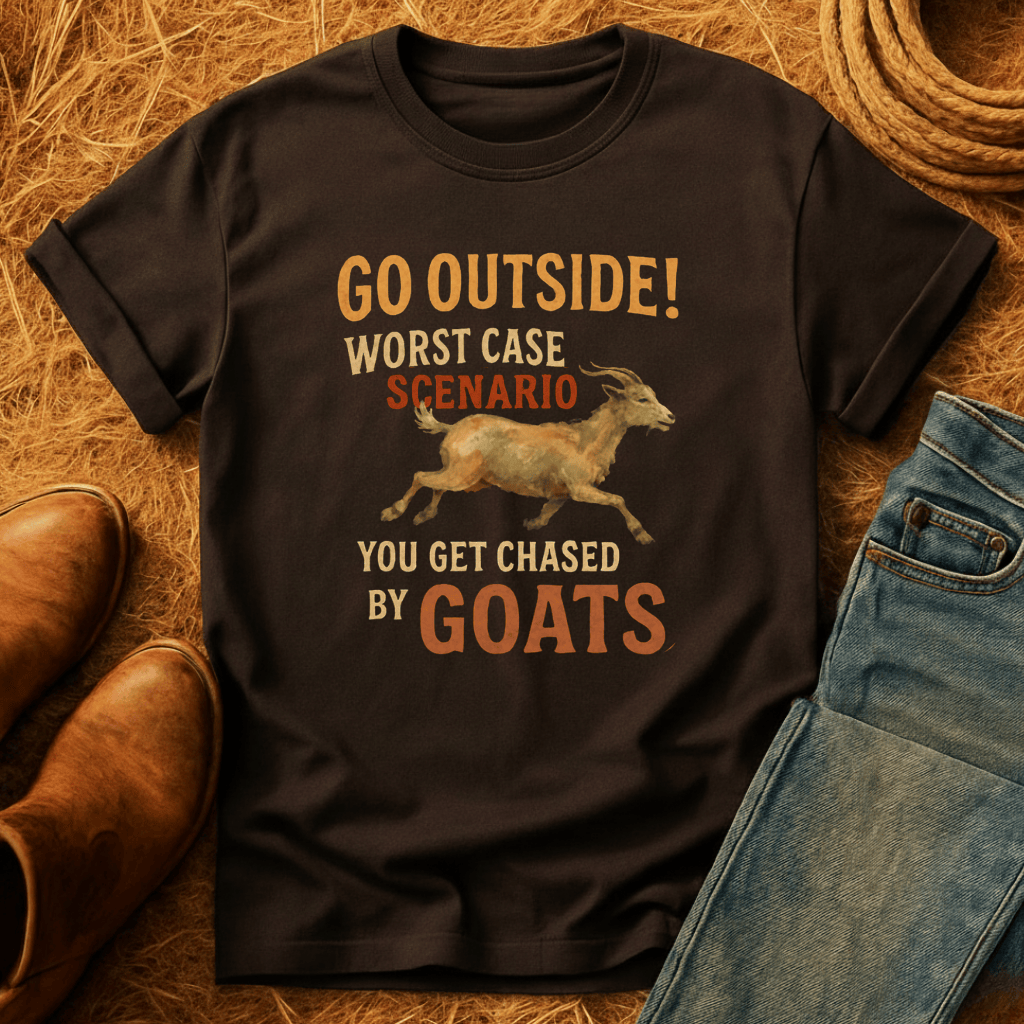 Get Chased By Goats T-Shirt
