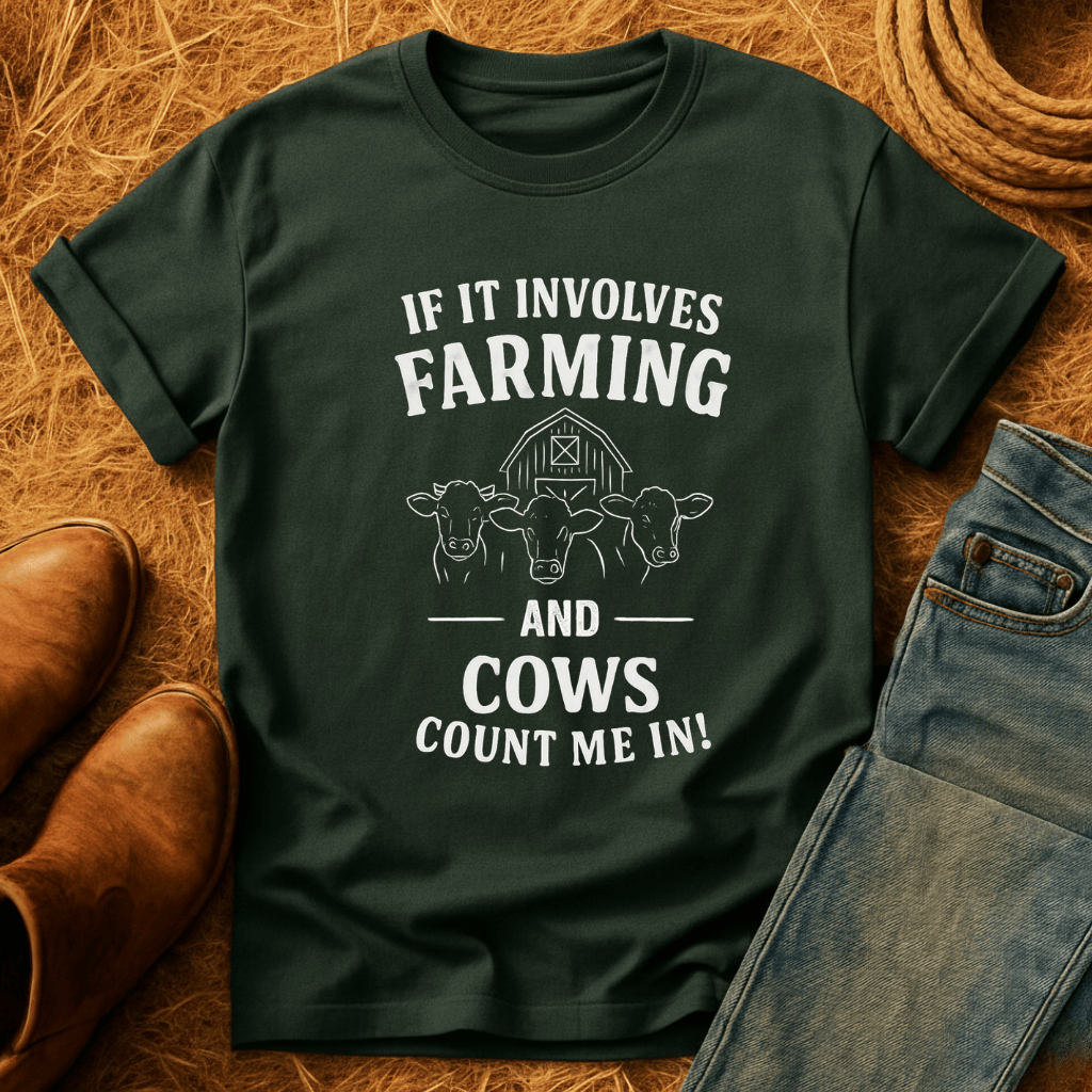 If It Involves Cows T-Shirt