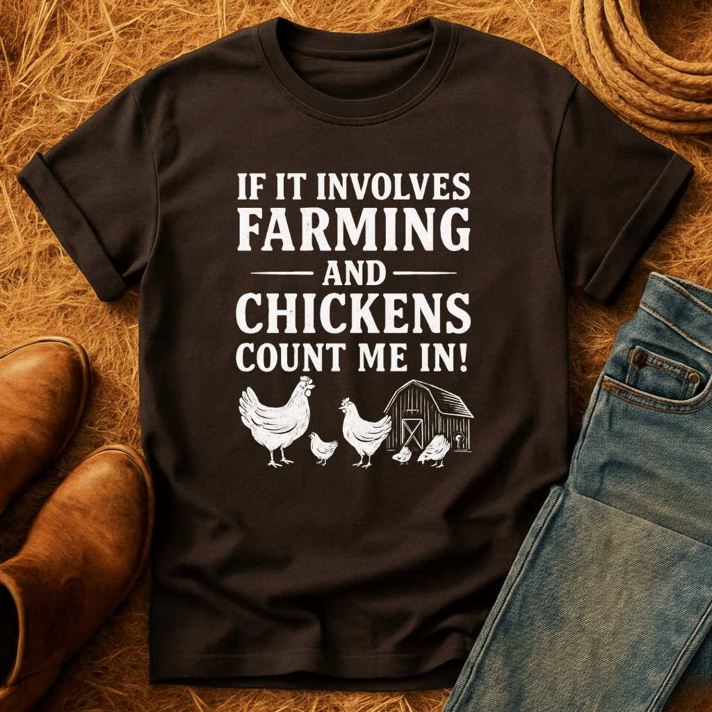 If It Involves Chickens T-Shirt