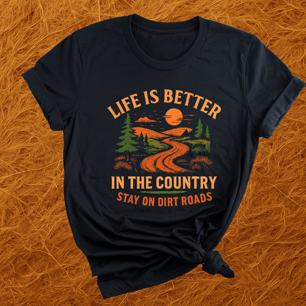 Better In The Country T-Shirt