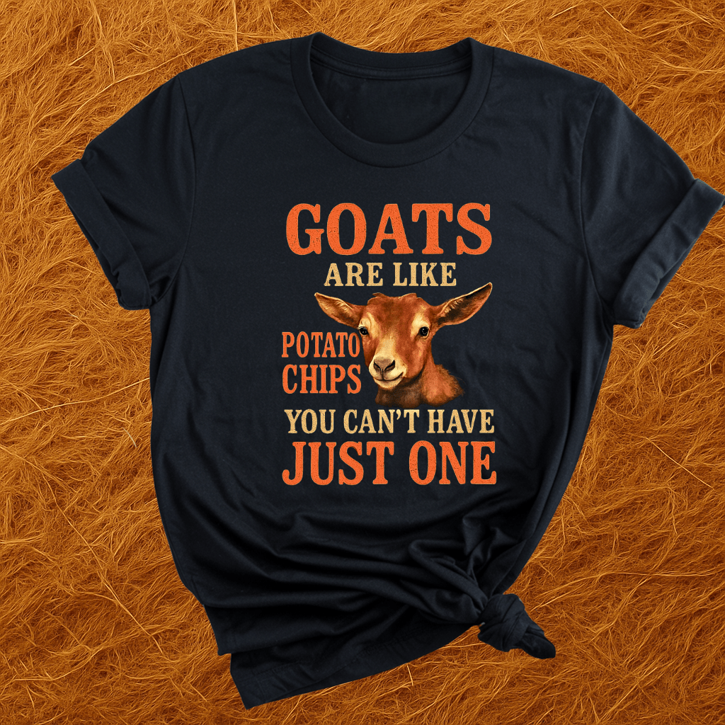Goats Are Like Potato Chips T-Shirt