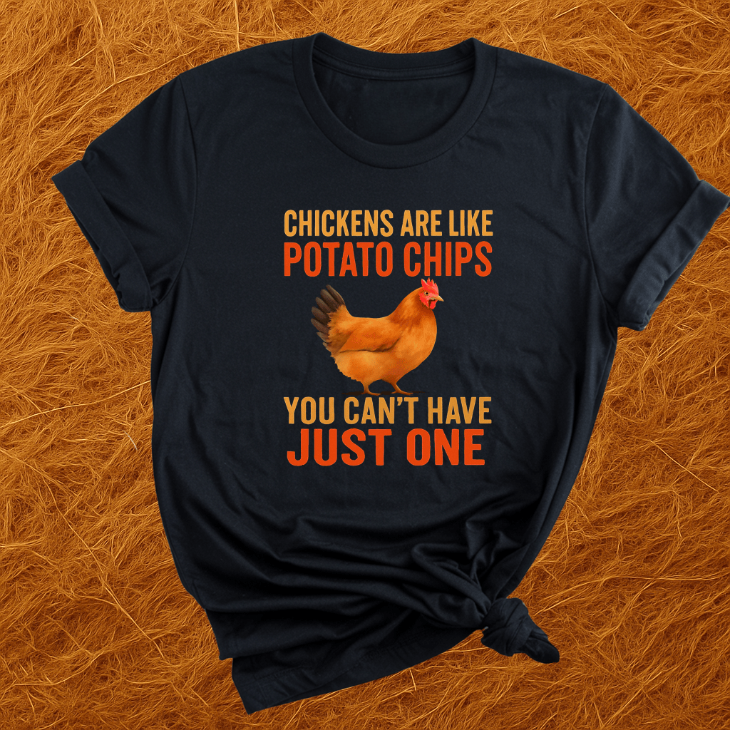 Chickens Are Like Potato Chips T-Shirt