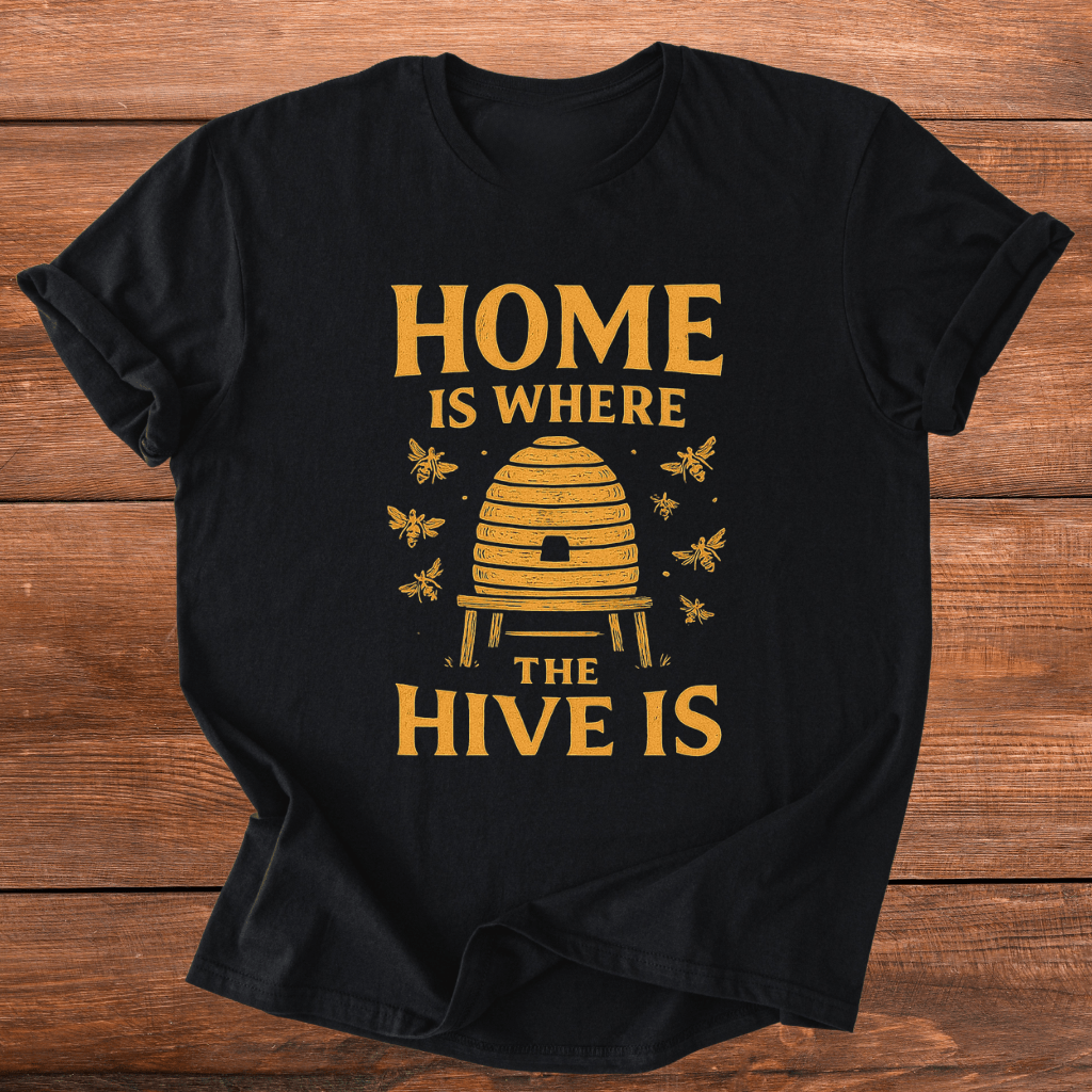 Home: Where The Hive Is T-Shirt