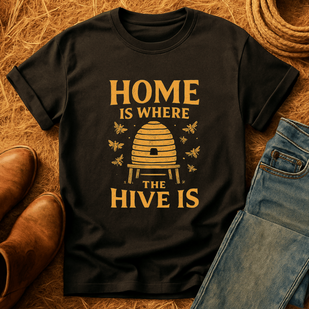 Home: Where The Hive Is T-Shirt