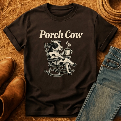 Porch Cow T-Shirt