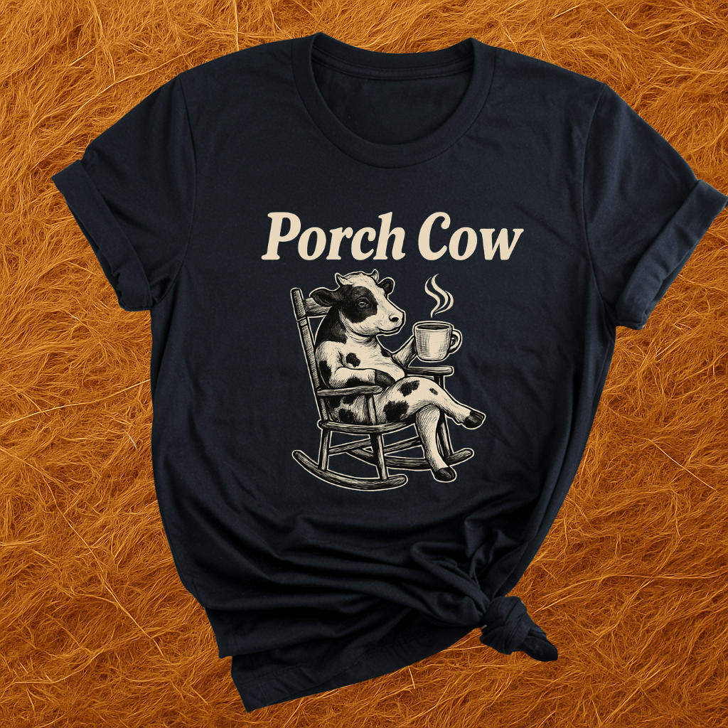 Porch Cow T-Shirt