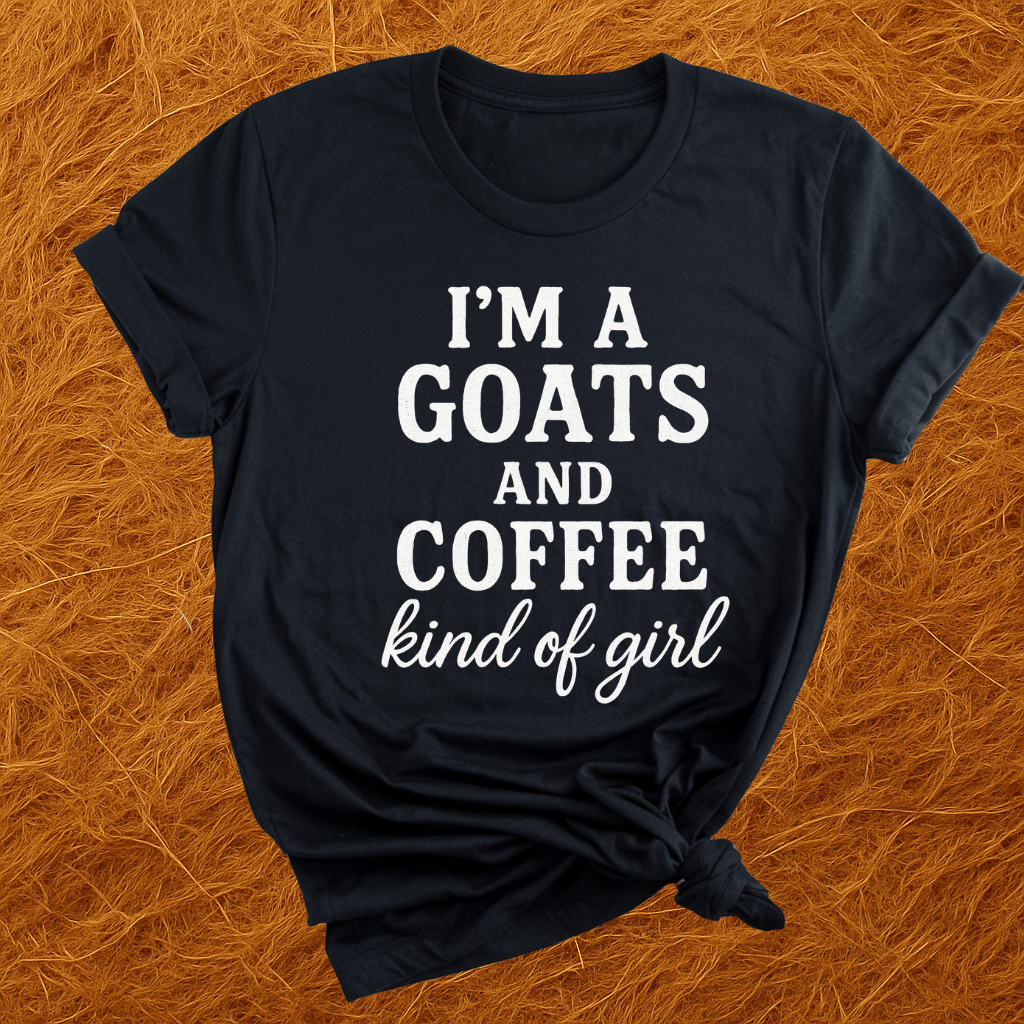 Goats N Coffee Gal T-Shirt