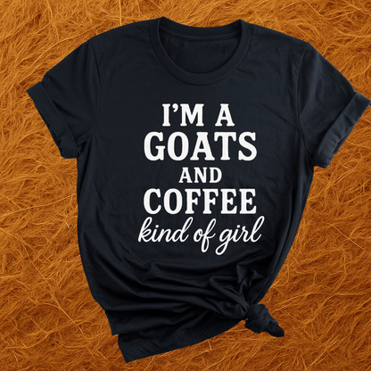 Goats N Coffee Gal T-Shirt