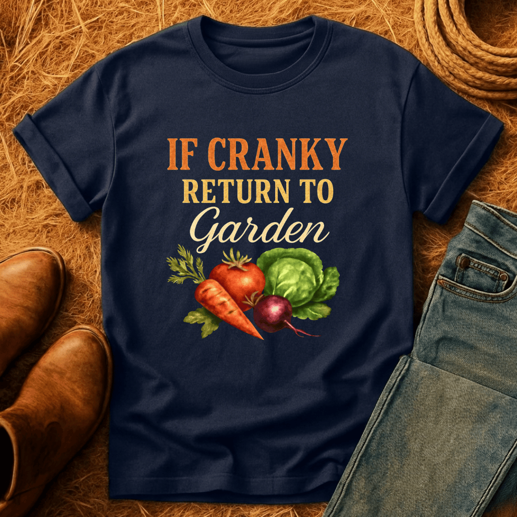 To Garden If Cranky T-Shirt