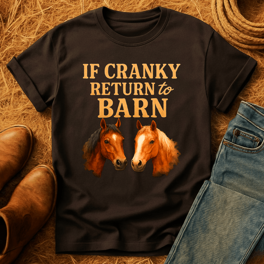 To Barn If Cranky T-Shirt