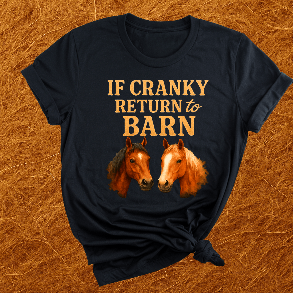 To Barn If Cranky T-Shirt