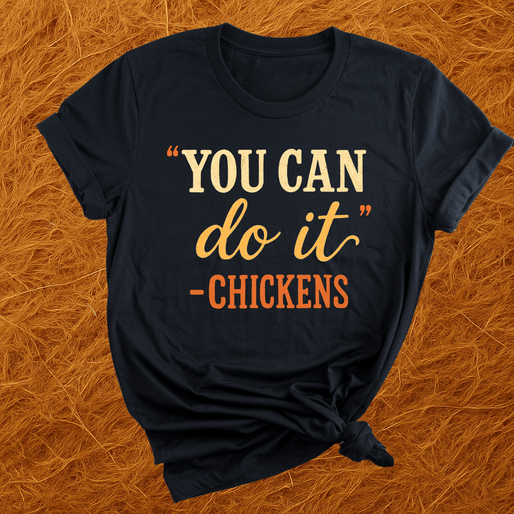 "You Can" -Chickens T-Shirt