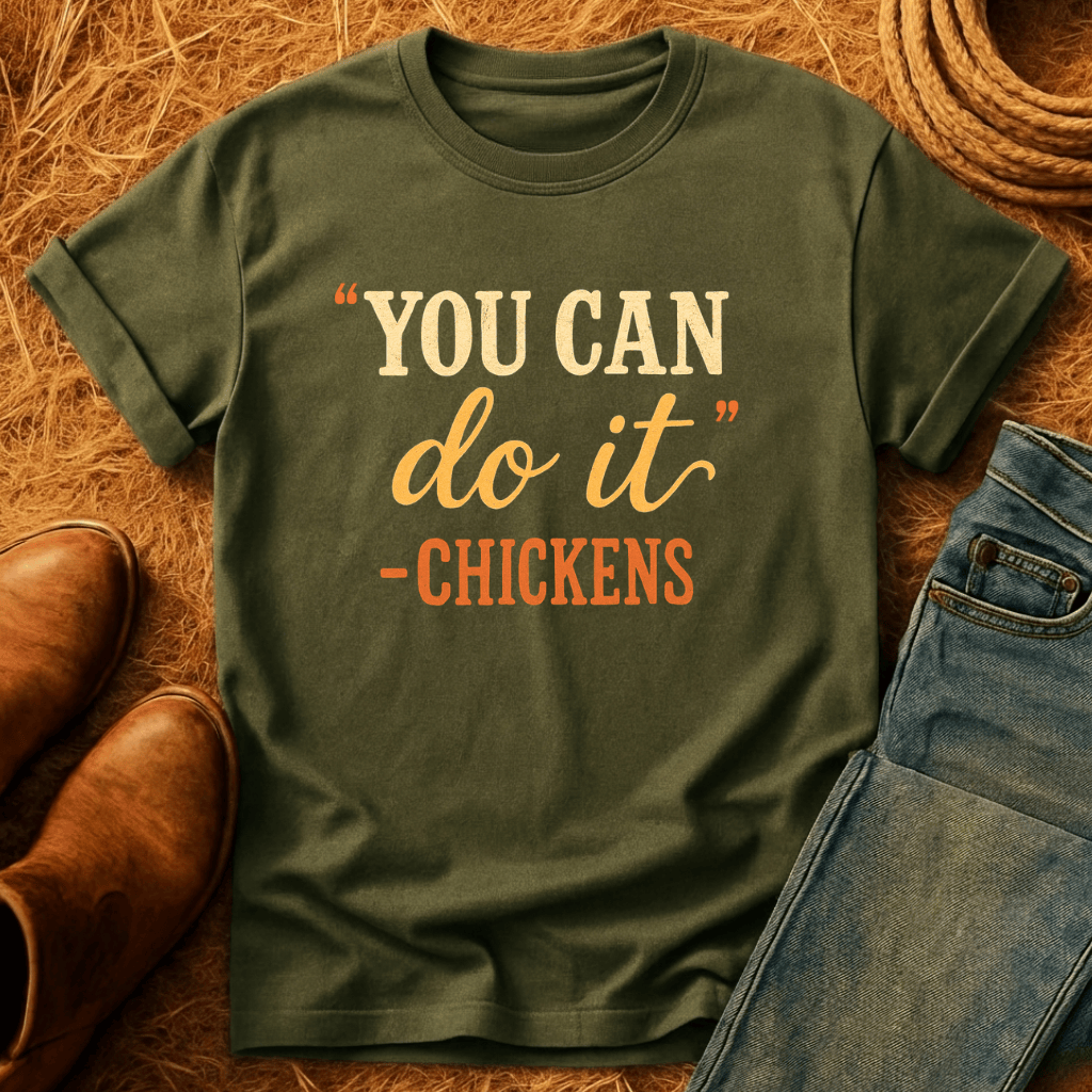 "You Can" -Chickens T-Shirt