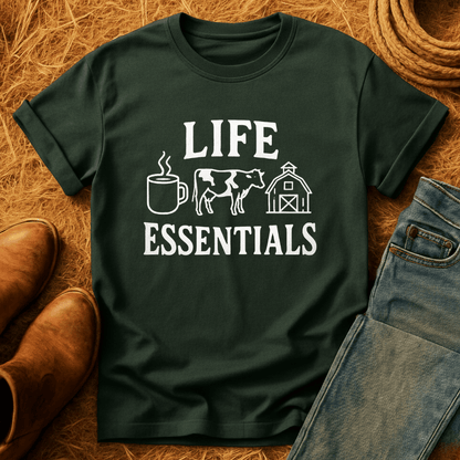 Cows Are Life Essentials T-Shirt