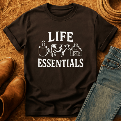 Cows Are Life Essentials T-Shirt