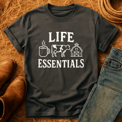 Cows Are Life Essentials T-Shirt