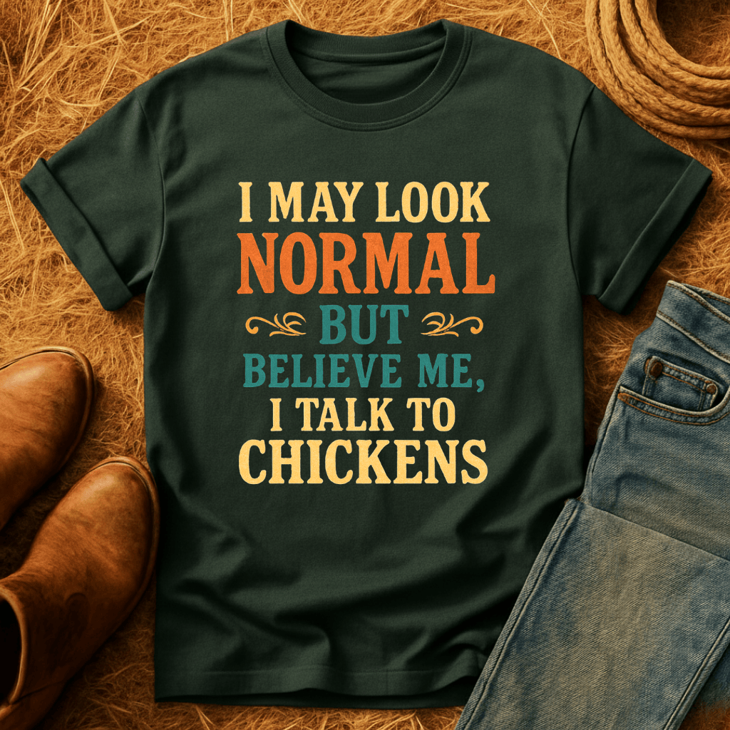 I Talk To Chickens T-Shirt