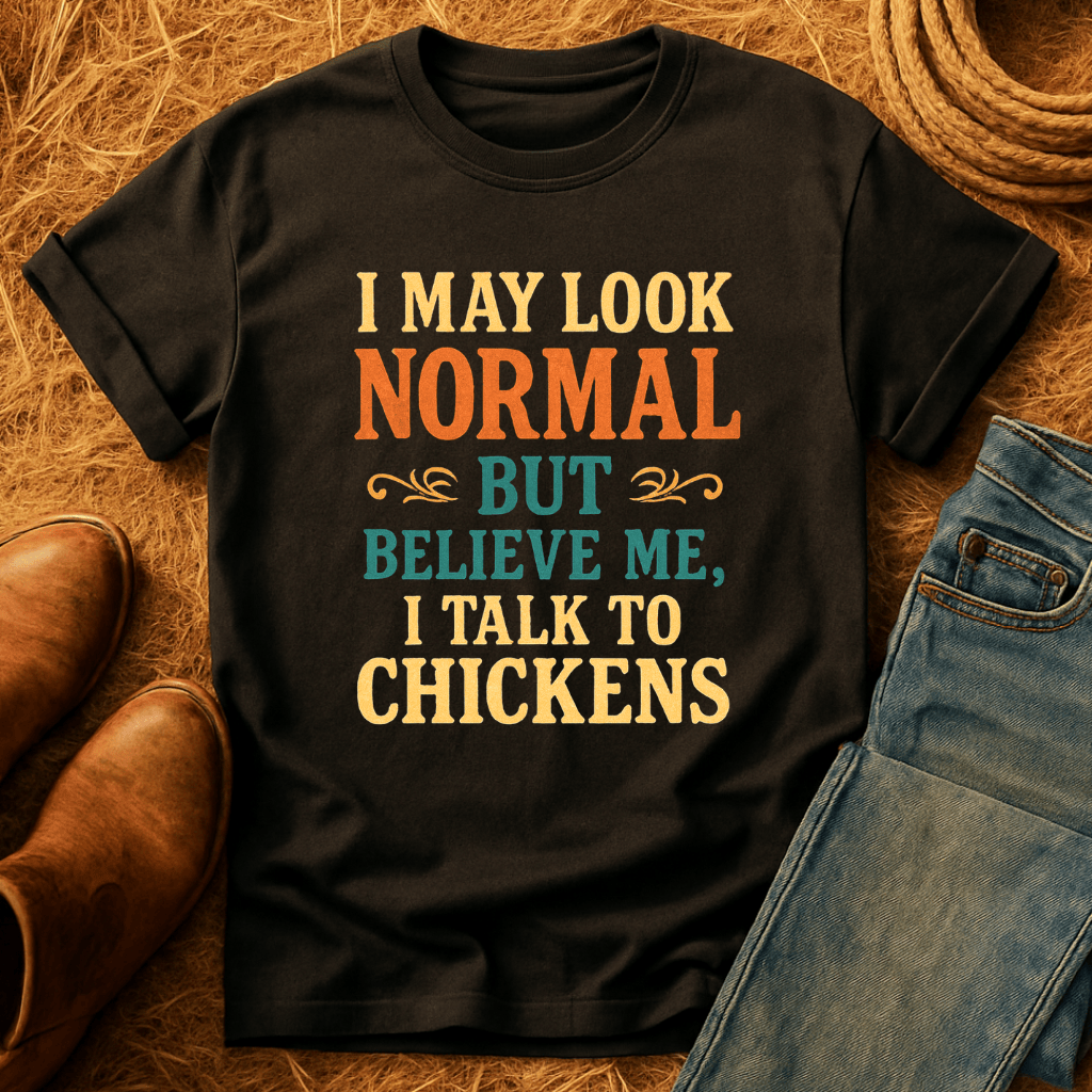 I Talk To Chickens T-Shirt